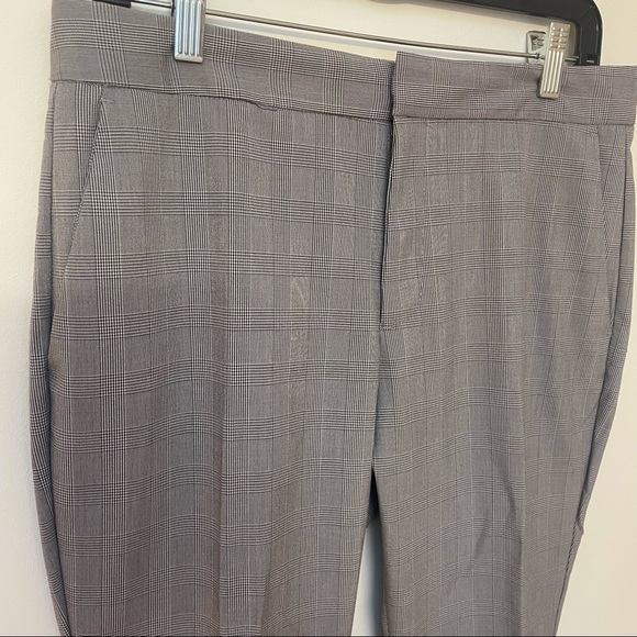 Zara Checkered Cigarette Pants - Picture 6 of 11